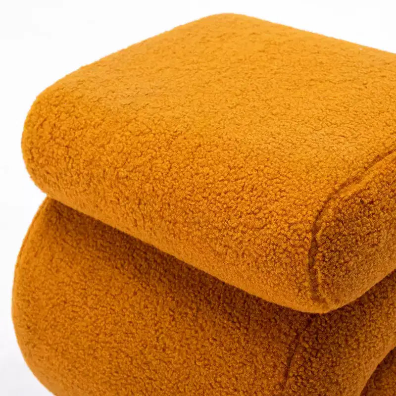 19.3 Pouf/Repose-pieds Teddy en S