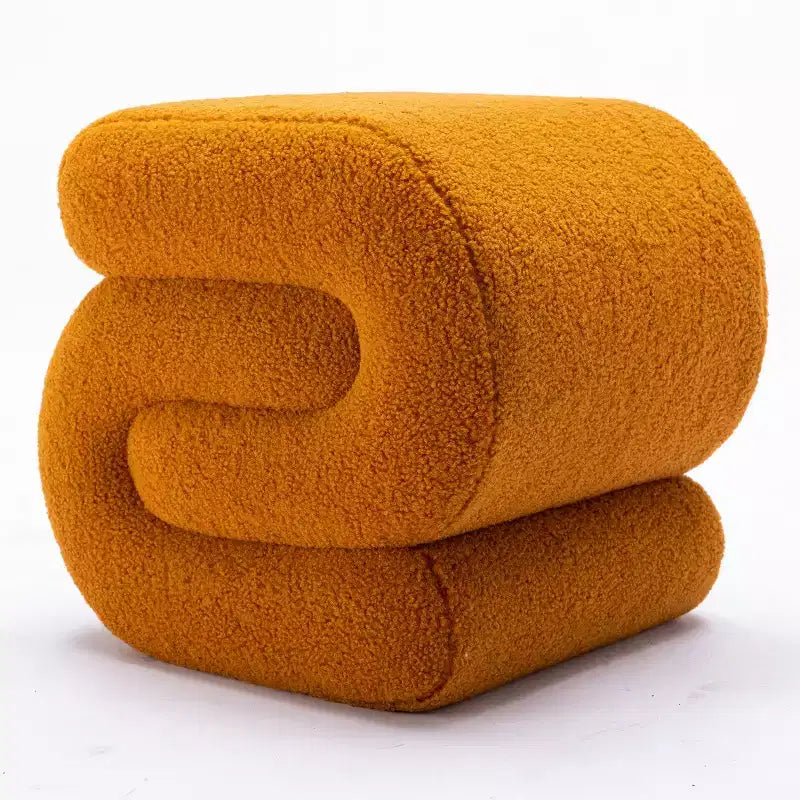 19.3 Pouf/Repose-pieds Teddy en S