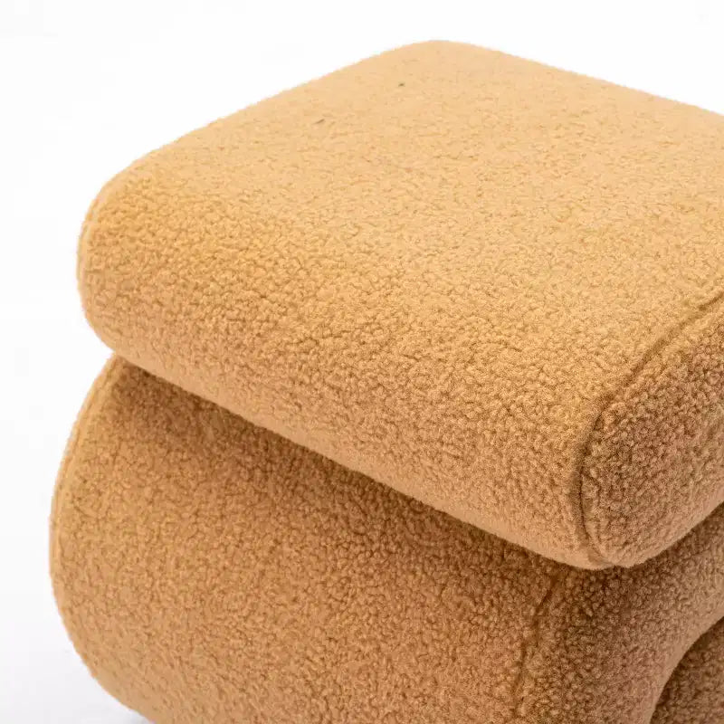 19.3 Pouf/Repose-pieds Teddy en S