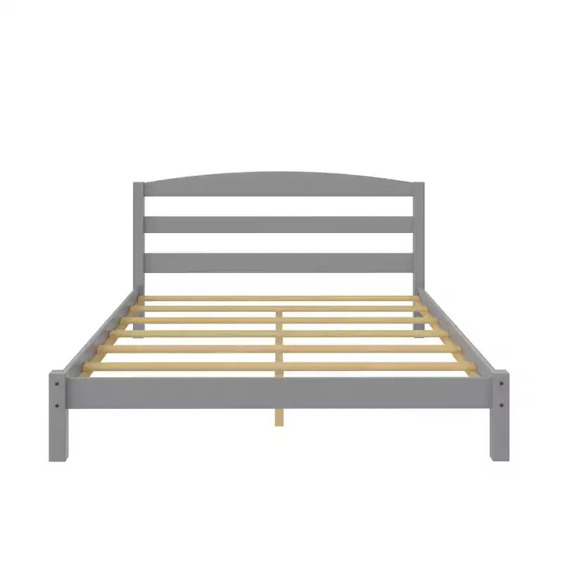 Cadre de lit en bois à profil bas