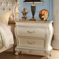 Table de chevet 30" Blanc Perle