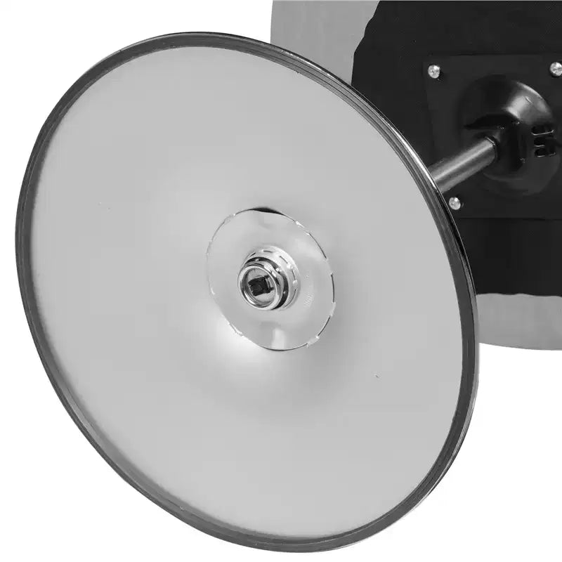 Fauteuil baril capitonné pivotant réglable en hauteur